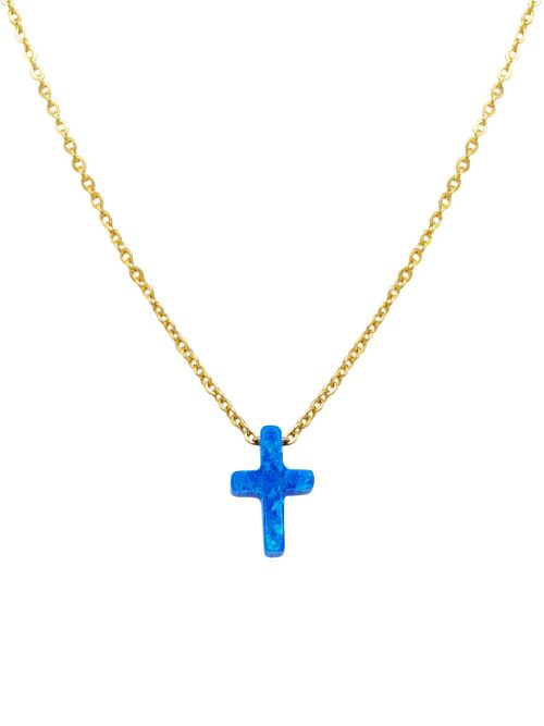 Cadena Cruz Opalo