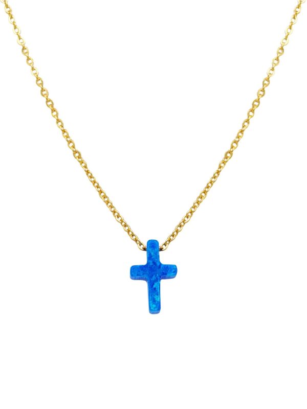 Cadena Cruz Opalo