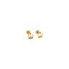 Aretes Petunia oro