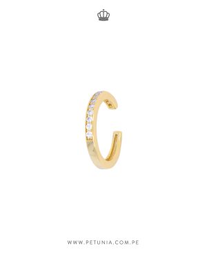 Ear cuff cristal