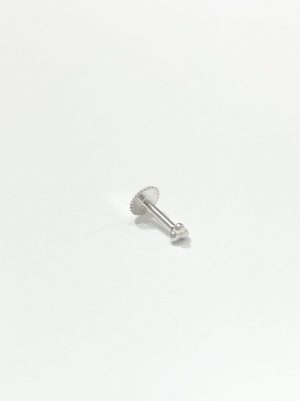 Piercing trinity mini blanco