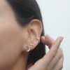 Ear cuff cristal
