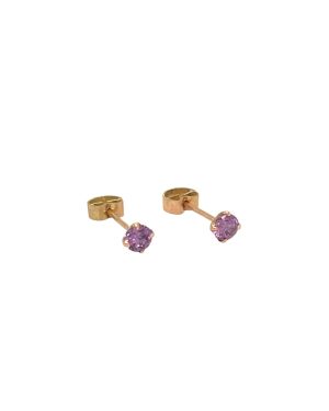 Aretes Chispa Mini Lila