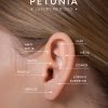 Arete Camila blanco
