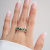Anillo Anastacia verde