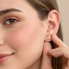 Aretes lenteja 8 mm