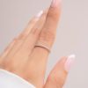 Anillo rivier completo plata