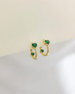 Argollas Soho verde