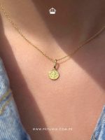 Dije San Benito oro - Imagen 2