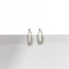 Argollas mini cristal estaca