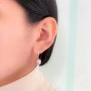 Aretes Leonor rosa
