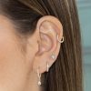 Piercing Argolla Drops Cristal