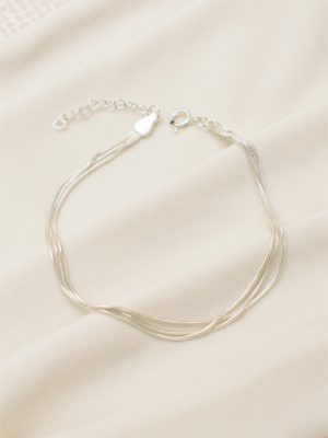 Pulsera raton plata