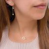 Argollas Rosanna colgante
