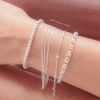 Pulsera disco plata TO