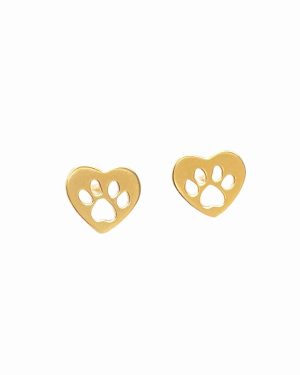 Aretes dog lover oro