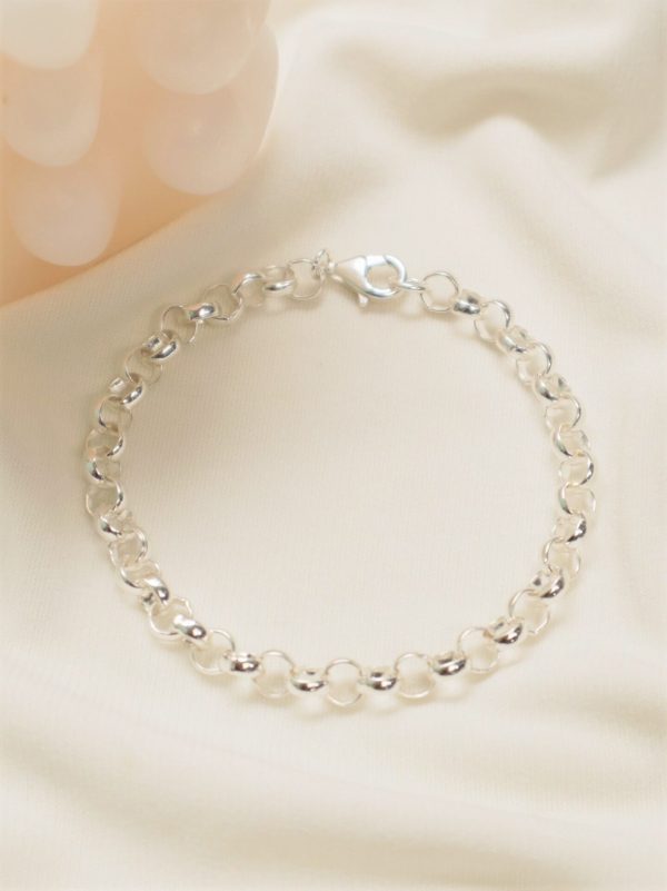 Pulsera Flavia plata