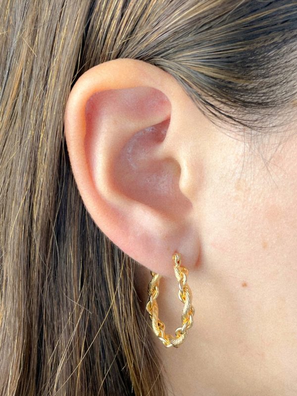 Argollas mix laminado - Imagen 2