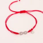 Pulsera Lily infinity plateado