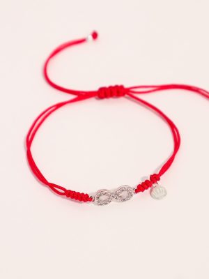 Pulsera Lily infinity plateado