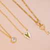 Cadena glam heart cristal