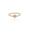 Anillo estrella diamantes