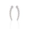Aretes trepadores bezel