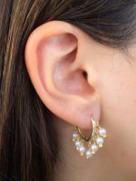 Argollas mix perla - Imagen 2