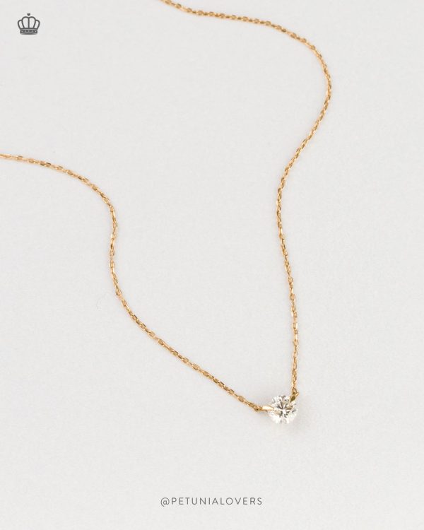 Cadena Solitario Diamante - Imagen 3