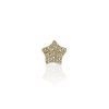 Piercing estrella cristal dorado