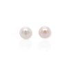 Aretes perla laminado