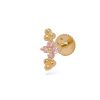 Piercing roseta trinity rosado