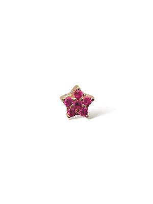 Piercing star petit fucsia