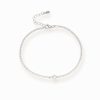 Pulsera tennis plata