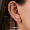 Piercing chispa blanca