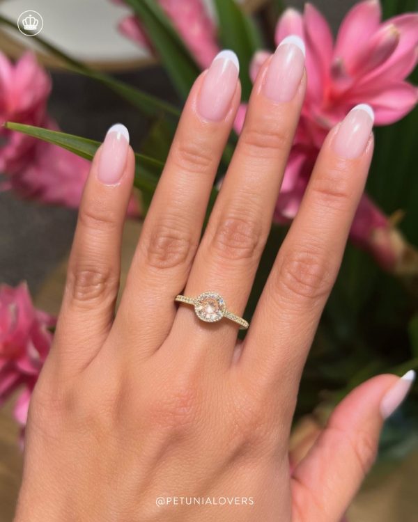 Anillo champagne