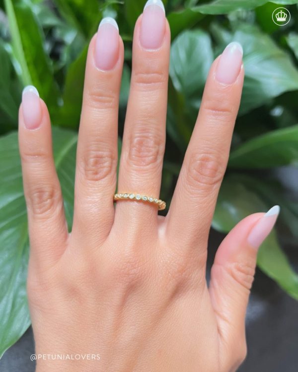 Anillo Regina mini dorado