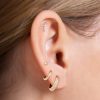 Piercing chispa blanca