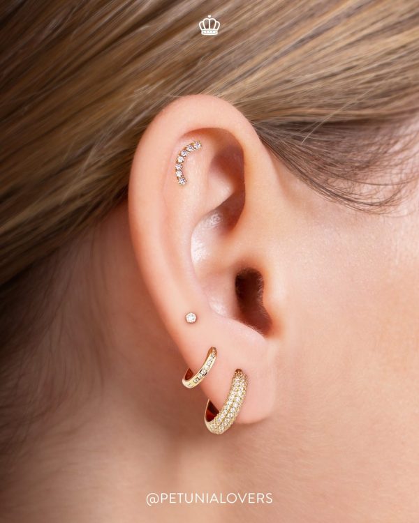 Piercing chispa blanca - Imagen 2