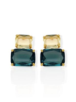 Aretes Aurora verde