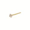Piercing chispa blanca