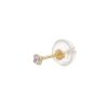 Piercing chispa blanca