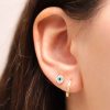 Argollas Penny dorado