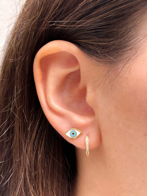 Aretes ojo enamel - Imagen 2