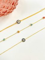 Pulsera ojo cristal doble - Imagen 3