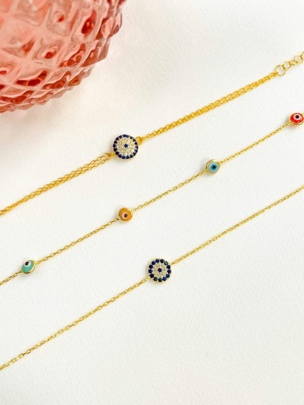 Pulsera ojo cristal doble - Imagen 3