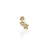 Piercing chispa estrella triple