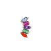 Piercing ice multicolor dorado