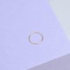 Nostril Ring 18k 10 mm