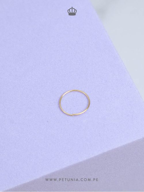 Nostril Ring 14k 10 mm